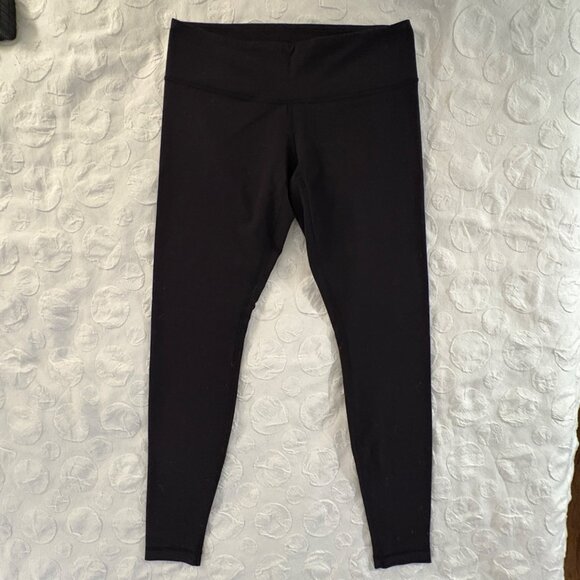Lululemon Wunder Under Pant III Full-On Luon 28" Black Mid-Rise Yoga Leggings 8 - Picture 3 of 11